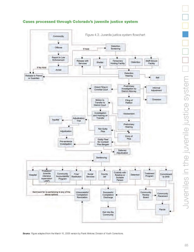 COLORADO JUVENILE COURT FLOW CHART